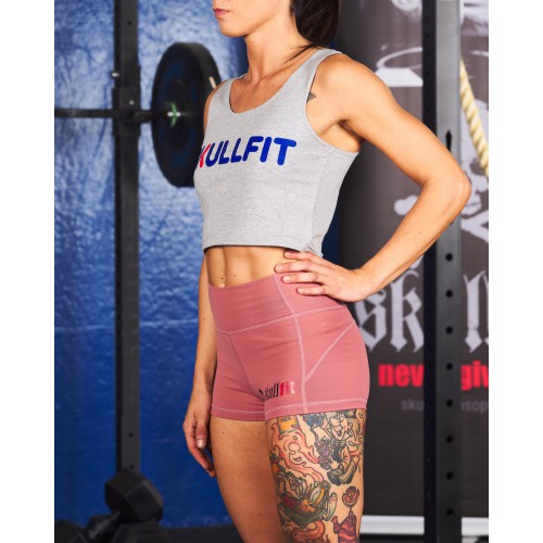 FIT SL CROPPED GRAY W