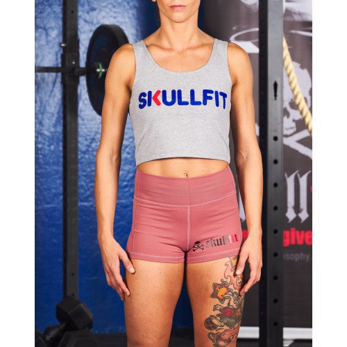 FIT SL CROPPED GRAY W