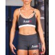 GRAY SHORT W
