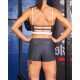 GRAY SHORT W