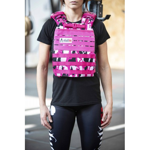 Camo pink vest