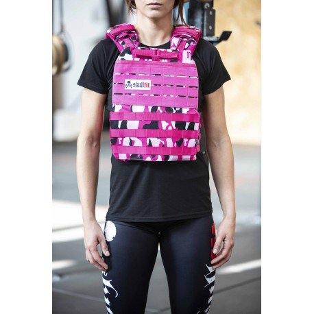Camo pink vest