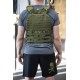 Camo green vest