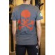FIT SKULL DARK GREY-RED W
