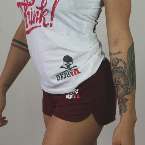 SHORTS BORDEAUX W