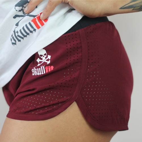 SHORTS BORDEAUX W