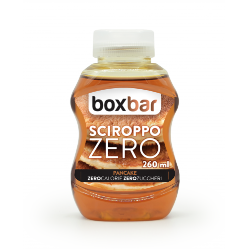 6 flaconi di SCIROPPO ZERO - GUSTO PANCAKE