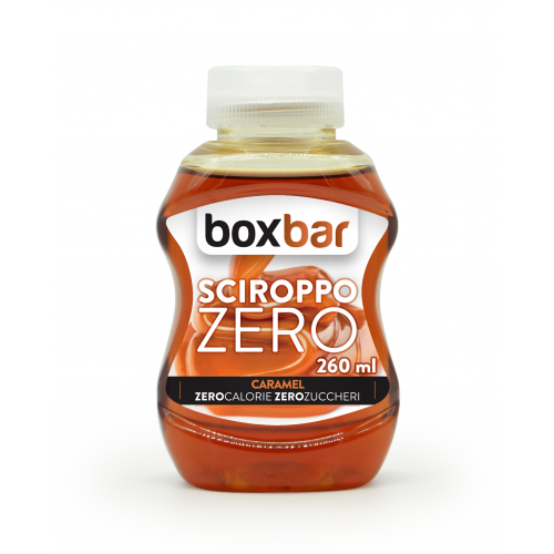 6 flaconi di SCIROPPO ZERO - GUSTO CARAMEL