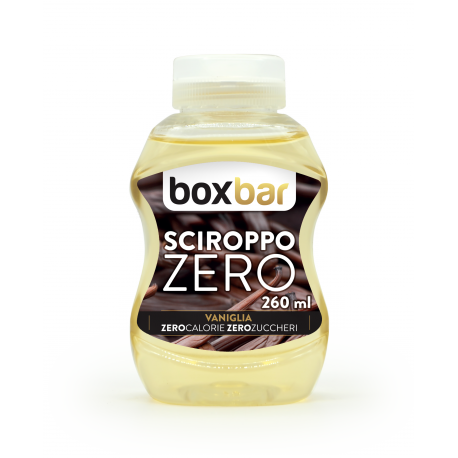 SCIROPPO ZERO 256 ML - VANIGLIA