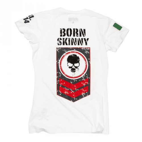 GRAPHIC SKINNY  WHITE W