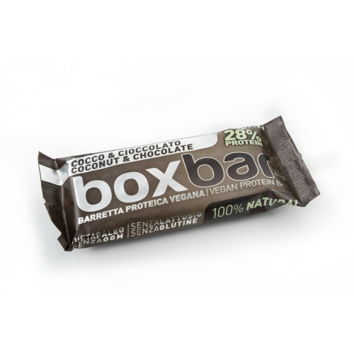 Barretta Proteica Vegana – Cocco e Cioccolato